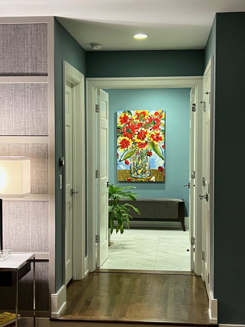 Commissioned painting for a private collector. | Oil And Acrylic Painting in Paintings by Sue Averell