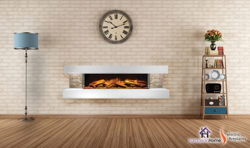 Compton 1000 Electric Fireplace | Interior Design by European Home | 30 Log Bridge Rd in Middleton