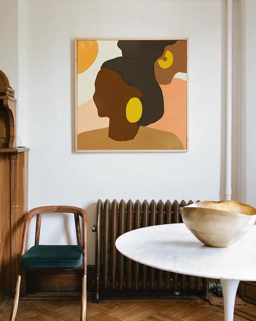 Two women | Paintings by Ashley Seil Smith