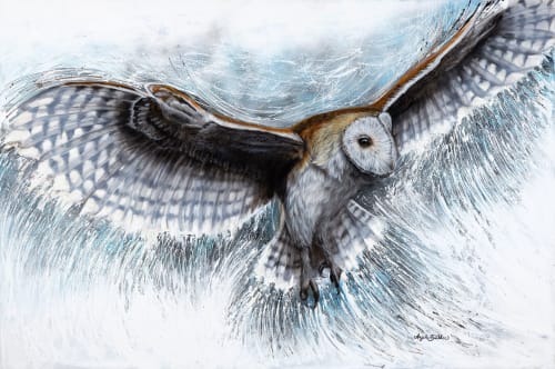 Flying Free - Original painting by Angela Bawden | Paintings by Angela Bawden Fine Art