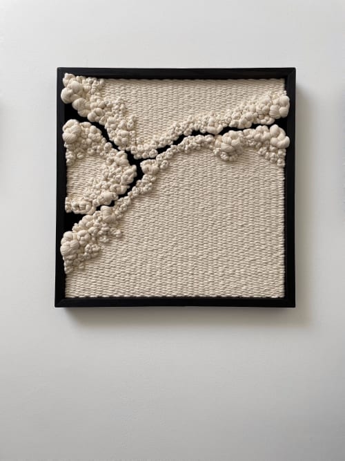 Woven wall art frame (Gorge 003) | Tapestry in Wall Hangings by Elle Collins