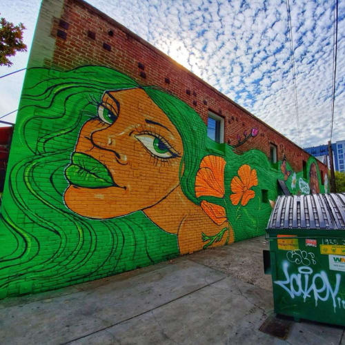 Wide Open Walls x Few & Far Women 2019 - Sacramento | Street Murals by Ursula Xanthe Young