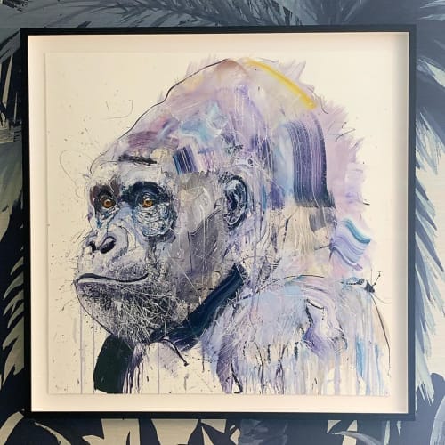 Silverback VII | Paintings by Dave White