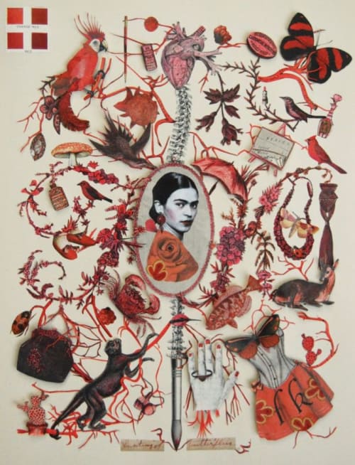 Frida's Red | Art & Wall Decor by Katie McCann