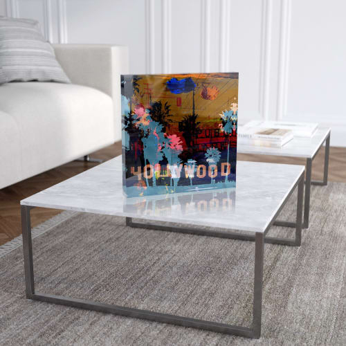 LA XIII Acrylic Prism Art Object | Prints by Sven Pfrommer
