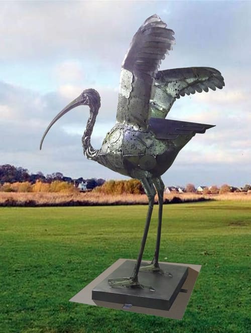 Ibis | Public Sculptures by Donald Gialanella