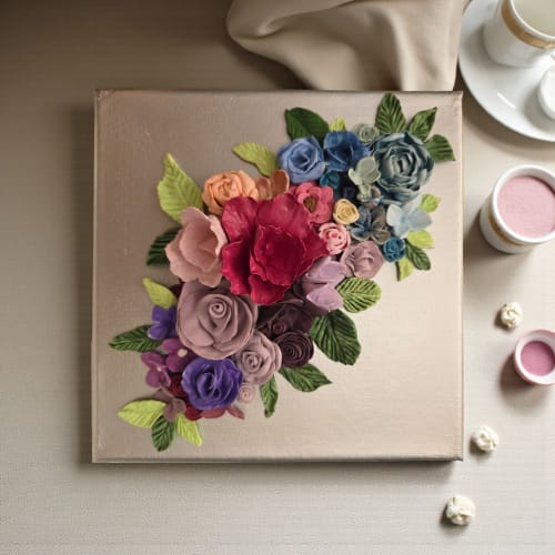 Breath of Spring | Mixed Media in Paintings by Mahreen Ahmad