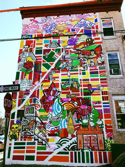“Mapping Migration” | Street Murals by Shira Walinsky
