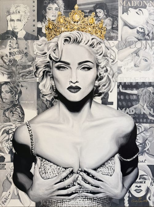 The Material Girl - Legendary Royalty | Drawing in Paintings by Bringing Life To Art LLC (B.A.T.L. LLC)