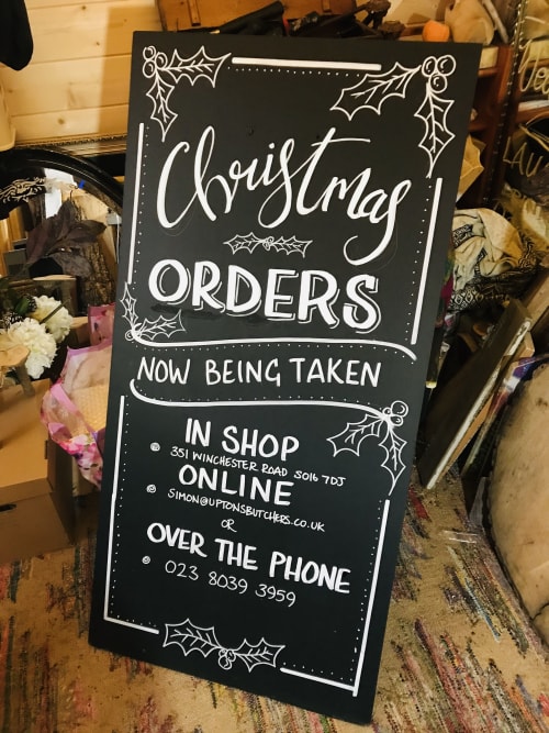 Chalkboards | Signage by The Peculiar Pear | The Peculiar Pear Studio in Southampton