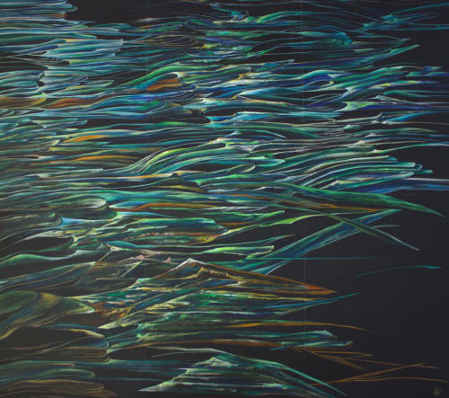 'Neon Lights' | Paintings by SANGEETA S