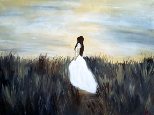 Sunset hopes | Oil And Acrylic Painting in Paintings by Elena Parau