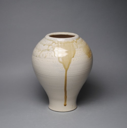 Vase Soda Fired S 47 | Vases & Vessels by John McCoy Pottery