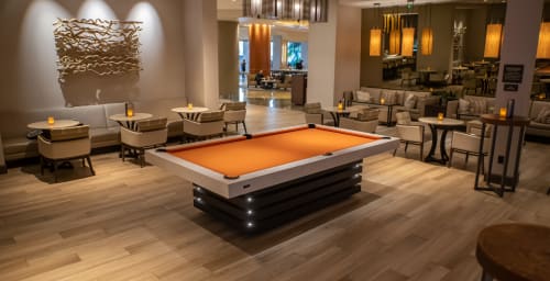 Arclight Shuffleboard and Pool Table | Tables by 11 Ravens | Anaheim Marriott Suites in Garden Grove