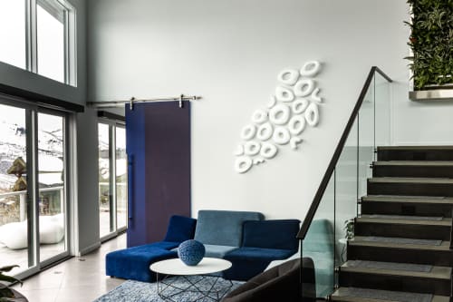 Island Series | Wall Sculpture in Wall Hangings by Jeffries Glass
