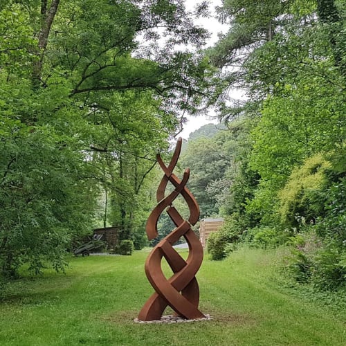 Serenity Kinetic Wind Sculpture | Public Sculptures by Will Carr Sculpture