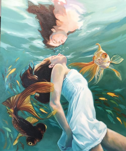 Gemini | Paintings by Bryana Fleming