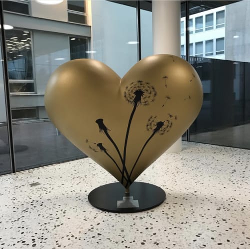 A Wish the Heart Makes | Public Sculptures by Shannon Amidon | Hoffmann-La Roche, Basel, Switzerland in Basel