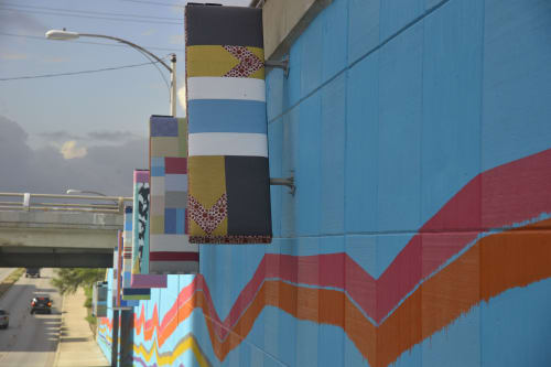 Lamar Tempo Art Project | Street Murals by Iron Thread Design