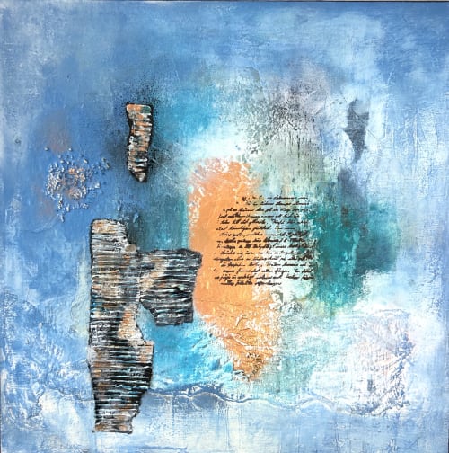 Fortellingen/ The story. GIFT given away | Oil And Acrylic Painting in Paintings by Margaret Alice Høiesen