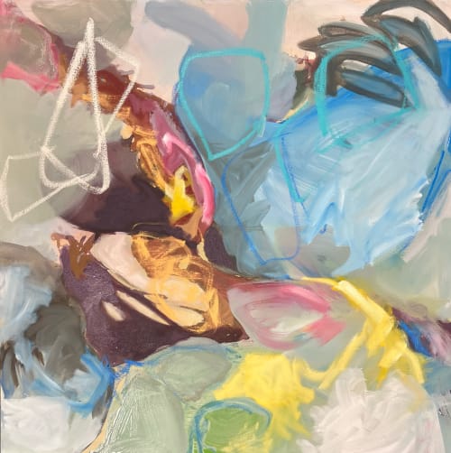 Dragon Tears | Oil And Acrylic Painting in Paintings by Shelley Helms Fleishman