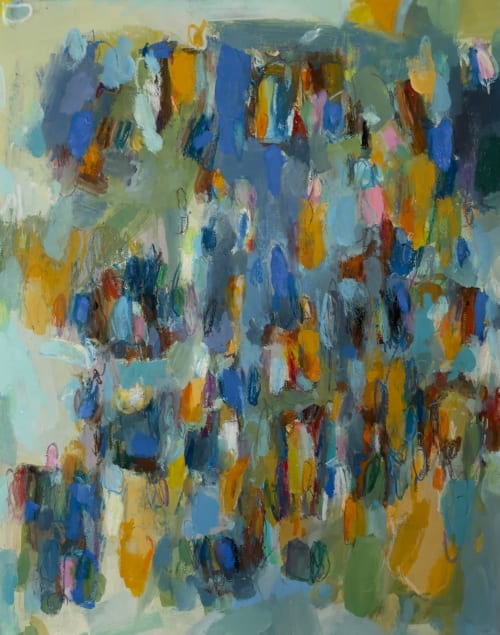 lake shore drive 3 | Mixed Media in Paintings by Ian Hargrove