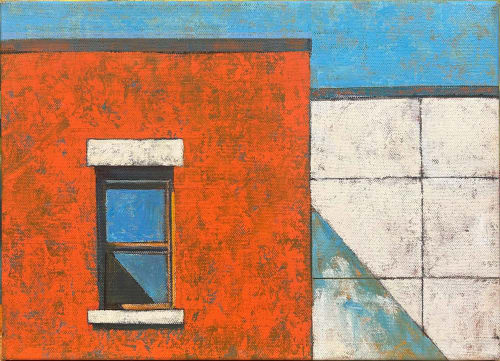 Between Eras | Oil And Acrylic Painting in Paintings by Rich Godfrey