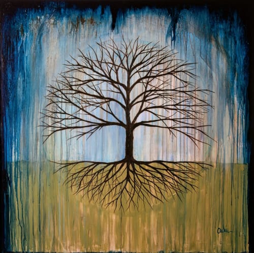 Tree of Life - Mother | Oil And Acrylic Painting in Paintings by Andi Williams