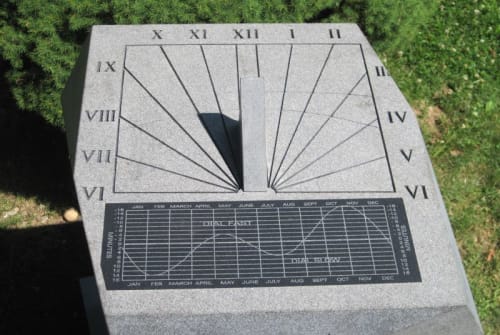 Stone Memorial Sundial