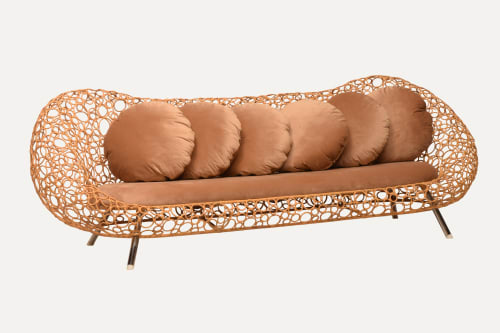 Bubbler Rattan Sofa | Couch in Couches & Sofas by Monarca Goods