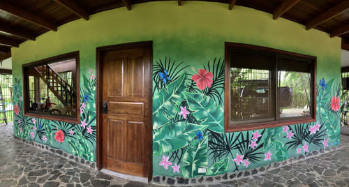 Tropical | Murals by StaySeaArt | Surfcosta in Esterillos Oeste