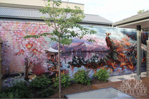Tabmow Dragon⁣ | Murals by Set It Off Murals