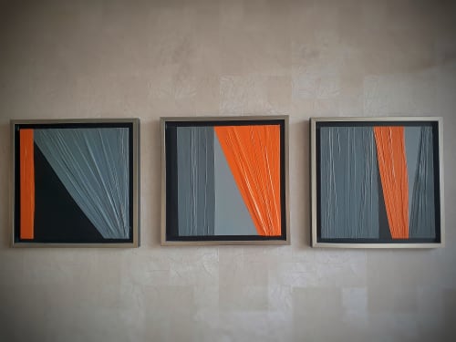 Abstract Art Contemporary Wall Decor, 3D Canvas Painting | Collage in Paintings by Sarmal Design