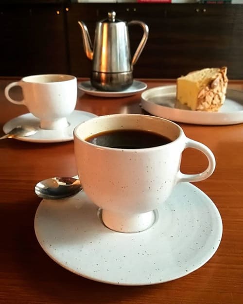 Espresso cup and saucer | Cups by LAM Ceramica Venezia