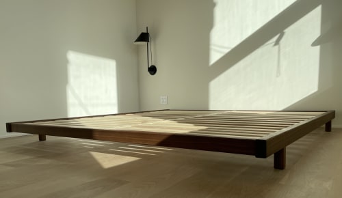 Henry’s Bed | Beds & Accessories by Brian Holcombe Woodworker | Princeton, NJ in Princeton