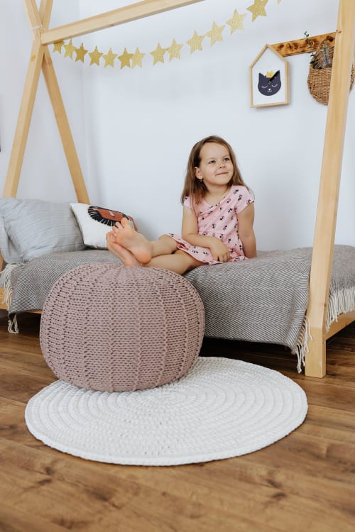 Pouf | Benches & Ottomans by Chasha Home