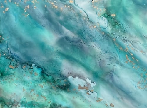'Emerald City' | Paintings by Christina Twomey Art + Design