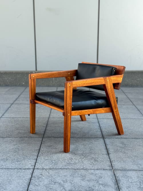 Flitch Lounge Chair | Chairs by Madison Flitch