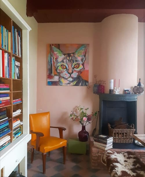 Kattenliefde | Paintings by Liesbeth Serlie