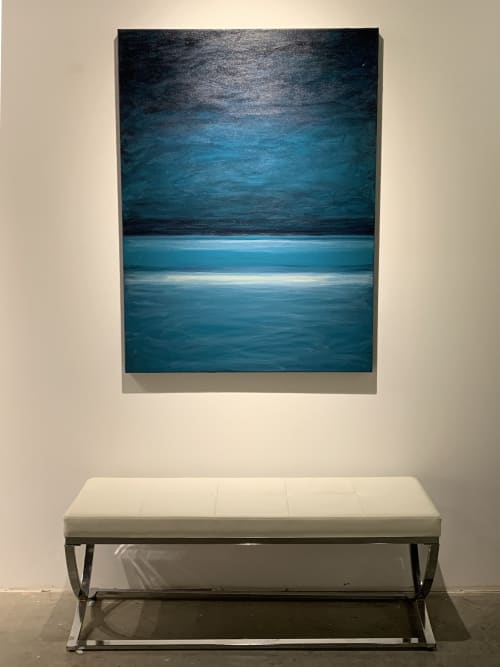 February 11:56 (Oceana Series) | Paintings by ELYSE DEFOOR | EBD4 in Chamblee