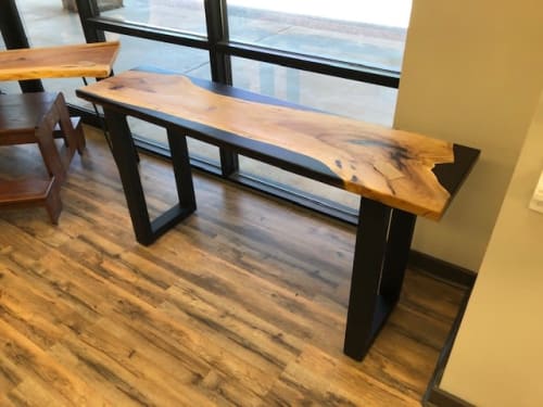 Reverse River Console Table | Tables by Peach State Sawyer Services | Rustic Vibes in Evans