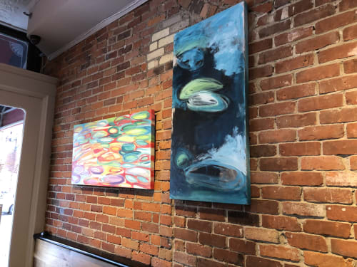 Deep in Thought | Paintings by Shirley Bavonese | Sweetwaters Coffee & Tea Washington St. in Ann Arbor