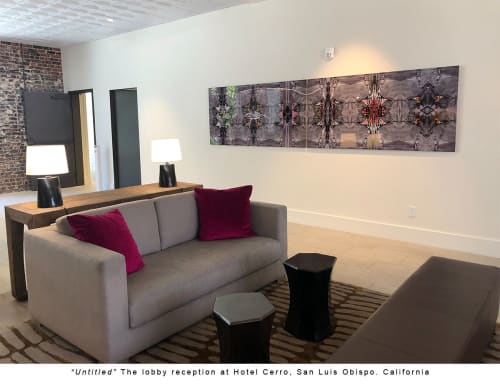 "Untitled" | Paintings by Carol Paquet | Hotel Cerro in San Luis Obispo