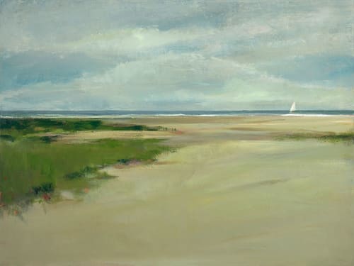 Anne Packard "Far Beach" | Paintings by YJ Contemporary Fine Art