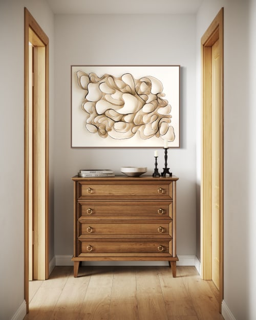Textured Wall Art/3 Dimensional/Fiber Art | Wall Sculpture in Wall Hangings by Stef Shock