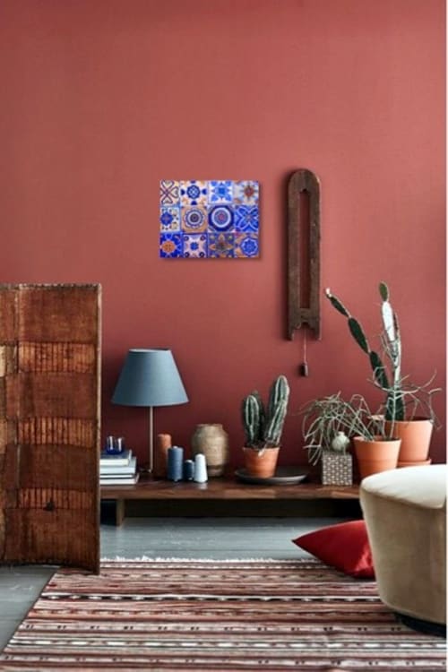 Mexican tiles 2 | Paintings by Elena Parau
