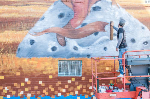Do Great Things | Street Murals by Lucas Aoki | Walton's Fancy & Staple in Austin