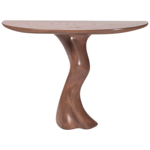 Amorph Haya Console - Solid Wood - Custom Finish | Console Table in Tables by Amorph