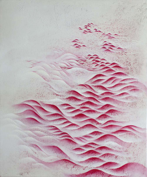 Smell of strawberries | Mixed Media in Paintings by Francesca Borgo