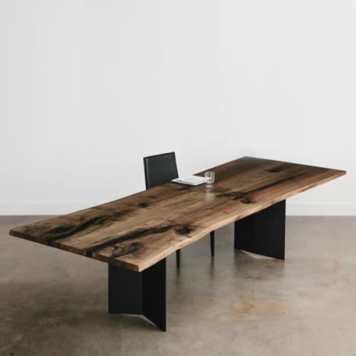 Custom Oxidized Maple Conference Table | Tables by Elko Hardwoods
